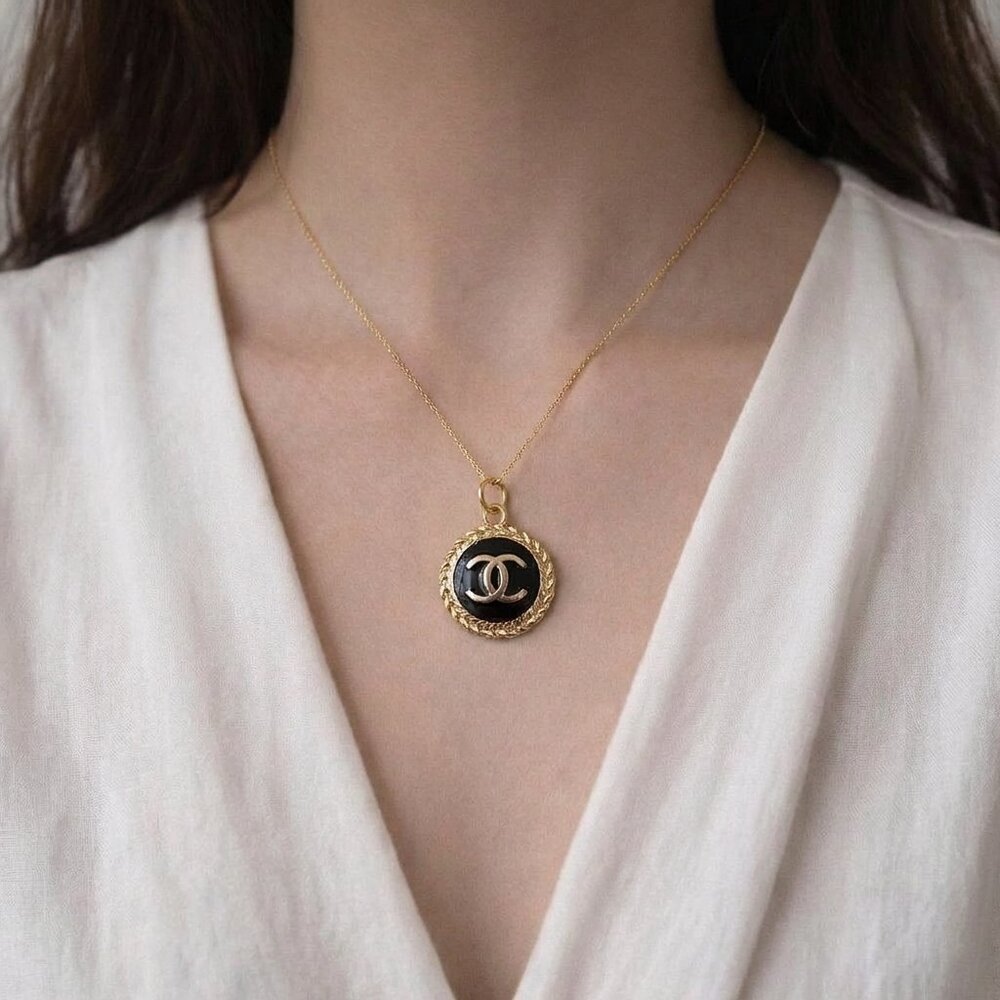 ✨ Vintage CHANEL Upcycled Necklace: BOGO Sale! ✨ - Picture 4 of 5